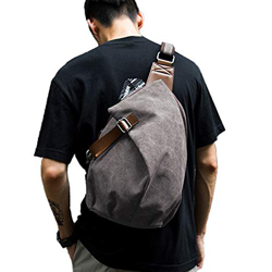 Borsa a tracolla per uomo e donna, zaino a tracolla con tracolla piccola per uomo con cinghia toracica, zaino a tracolla per attività all'aperto, cicl características