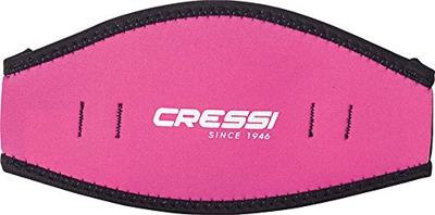 Cressi Mask Strap Cover Testiera in Neoprene per Maschere Subacquea, Rosa