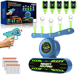 Bersaglio per Nerf Pistole, Bersaglio Galleggiante con Pistole, Palla, Dardi e Bersagli Flip, Bersaglio Elettrico per Nerf Dardi, Tiro al Bersaglio Re características