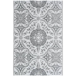 vidaXL Tappeto da Esterni Grigio Chiaro 190x290 cm in PP en oferta