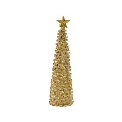 Albero di Natale Resina Stella (10.5 x 10.5 x 40 cm) - Dkd Home Decor