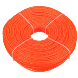 Tagliaerba di nylon rosso della corda del tagliaerba/linea dell'erba/linea della disposizione 3.0mm * 85m precio