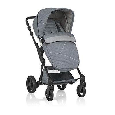 Brevi 773-651 Presto City Passeggino, Grigio Melange Chiaro su Telaio Scuro, Collezione 2021