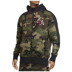 Felpa Da Uomo Con Cappuccio Full Zip Jumpman Classics Camo Taglia S Codice Cv6214-222 en oferta