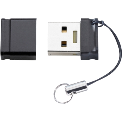Slim Line unità flash USB 128 GB USB tipo A 3.0 Nero, Chiavetta USB
