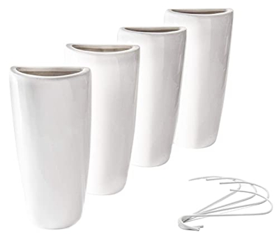 4 umidificatori per termosifoni, in ceramica, per il riscaldamento, adatti a tutti i tipi di termosifoni