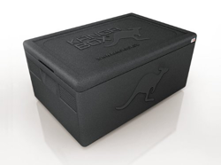 KÄNGABOX Contenitore Isotermico per Alimenti EXPERT GN-1/1 Box Termico Isolante Professionale [Capacità: 21L] Nero [Misure Interne: 538x338x117 mm] características