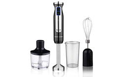 Frullatore tritatutto multifunzione 3 in 1 | Tritatutto 8 velocità con 860ml Bicchiere 600ml Frusta | Minipimer Mixer a Immersione 800 W con Luce Led precio