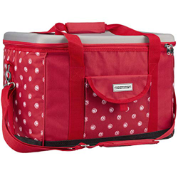 Anndora - Borsa termica XL, 40 litri, XL, rosso e bianco a pois. (Rosso) - TW-1886-245 precio