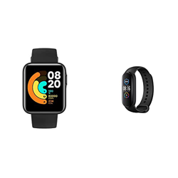 Xiaomi Mi Watch Lite Orologio Smart, Display Lcd Tft 1.4'', Fino A 9 Giorni Di Autonomia & Band 5 Orologio Fitness Tracker Uomo Donna Cardiofrequenzim en oferta