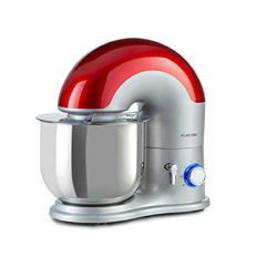KLARSTEIN Delfino - Robot da Cucina, 1800 Watt su 6 Livelli con Funzione a Impulsi, Miscelazione Planetaria, Contenitore in Acciaio Inox da 7 L, 3 Acc en oferta