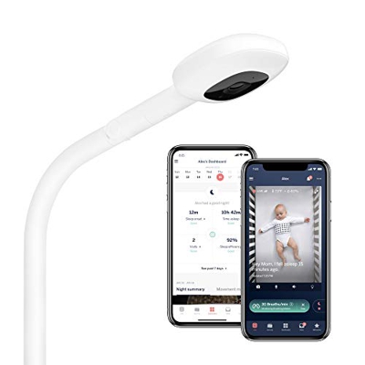 Baby monitor Nanit Pro Smart e supporto a pavimento