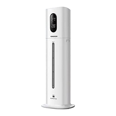 YOKEKON Umidificatore a nebbia fredda, 8L, umidificatore con riempimento dall'alto per casa/camera da letto/stanza grande/stanza per bambini, durata f