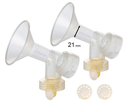 Coppa per il seno con valvola e membrana per tiralatte Medela Prodotto da Maymom. … (21mm)
