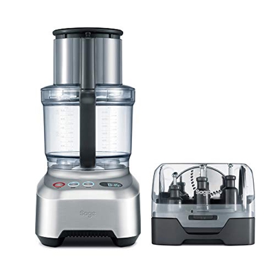 Sage Appliances The Kitchen Wizz PRO Food Processor, 2000 W, 3.75 Litri, Acciaio Inox Spazzolato, Rosa