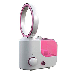 FCXBQ Household Ventilatore Senza Lama, Aria Ventola di Raffreddamento con umidificatore Elettrico a Doppio Uso di ultrasuoni creatore della foschia d en oferta