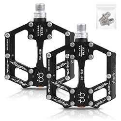 SPFASZEIV Pedali della Bicicletta Pedale della Bici in Alluminio Ciclismo/Strada Mountain MTB/BMX Pedale della Bici con Pedali Super Bearing Platone S precio
