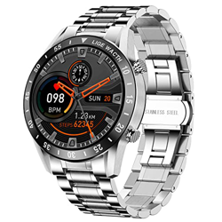 Smartwatch da Uomo Moda LIGE, IP67 Impermeabile Acciai Inossidabili Fitness Tracker Touchscreen Orologio Da Polso Uomo Cardiaca Frequenza Ossigeno Nel precio