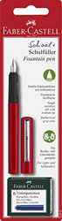 Set di penne stilografiche per la scuola, 3 items, rosso, 1 precio
