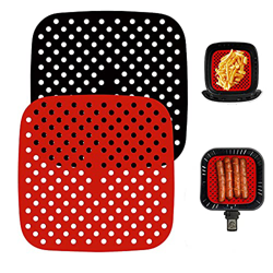 Fodere per Friggitrice ad Aria Riutilizzabili da 2 Pezzi 8,5 Pollici, per ristorante di Casa Facili da Pulire, Qualità Premium per Alimenti Tappetino  precio