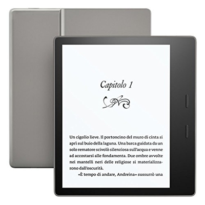 Kindle Oasis - Resistente all’acqua, 32 GB, connettività Wi-Fi (generazione precedente - 9ª)