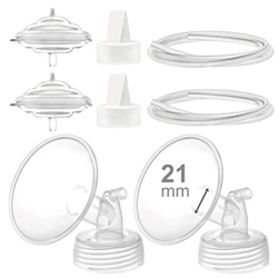 Maymom Parti Della Pompa Compatibili Con Spectra S2 Spectra S1 Spectra 9 Plus Tiralatte, Flangia (21 Mm) Protezione Contro Il Riflusso Del Tubo Della  características