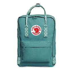 Fjällräven Kånken 13", Zaino Unisex-Adulto, Verde (Frost Verde-Chess Pattern), 45 Centimeters precio