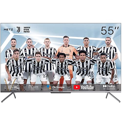 METZ Android 10.0 Smart TV Serie MUC8500, LED Direct, UHD 4K 3840x2160, 55" (139 cm), HDR10/HLG, HDMI, ARC, USB, Slot CI+, Dolby Digital, Dolby Vision
