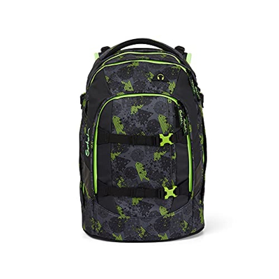 Satch pack Schulrucksack - ergonomisch, 30 Liter, Organisationstalent - Off Road - Black