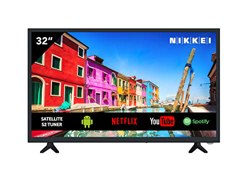 Televisione NIKKEI NH3218S da 81 cm / 32 Pollici - Smart TV, LED, HD Ready, Netflix, Spotify, YouTube, 3x HDMI, 1x USB, Guida Elettronica ai Programmi precio