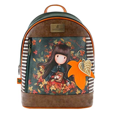 Santoro Gorjuss1023GJ01DonnaArt decoVerde35x25x12 Centimeters