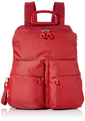 Mandarina Duck Md20 Tracolla, Zaino Donna, Rosso (Flame Scarlet), 10x34x30 cm (W x H x L)