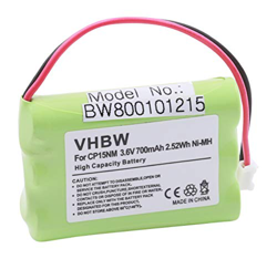 vhbw NiMH batteria 700mAh (3.6V) per babyphone babyfone babytalker Motorola MBP30 sostituisce TFL3X44AAA650-CD77-01B, 525734-001 características