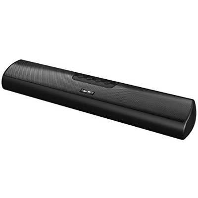 TKOOFN Mini Soundbar 16,5 Pollici, 20W Bluetooth 5.0 TWS Altoparlante Soundbar per Computer PC con Opzioni Wireless & Cablate, Supporta Ingresso Aux d