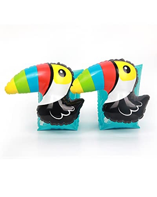 Braccioli di Sicurezza per bambini - Materiale PVC - Adatti a bambini da 2 a 6 anni con Peso (Toucan)