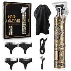 Tagliacapelli Uomo, Professionale Zero Gap Capelli Taglierina Elettrica Tagliacapelli Cordless e Ricaricabile Barbiere Barba Taglierina Trimmer con 4  en oferta