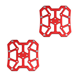 Vangonee, Adattatori per pedali della bicicletta, senza clip, universali, anti-ruggine, per mountain bike e bici da strada, confezione da 2 en oferta