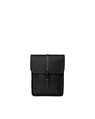 RAINS PLECAK Backpack Micro 1366 01 BLACK 1366-01
