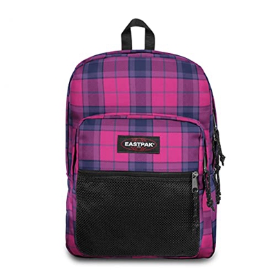 Eastpak Pinnacle, Zaino, Unisex, Rosa (Checked Fuchsia), 42 cm