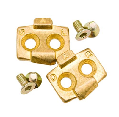 Time ATAC Easy Cleats 10 Unisex-Adulto, Oro, Taglia Unica