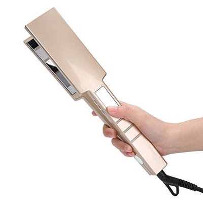 Piastra per capelli 2 in 1, piastra per capelli in ferro piatto ionico in ceramica tormalina professionale da salone con display LCD digitale Strument