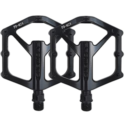 DOULEIN Pedali per Bicicletta，1 Coppia Mountain Bike Pedale Antiscivolo Pedali Bicicletta Lega di Alluminio Pedale Bicicletta，per BMX, MTB, Road Bicyc características