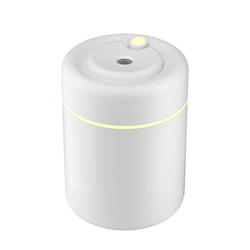 Zwbfu Creatore di Nebbia, 5V 2.5W 180ml Umidificatore d'Aria Diffusore di aromi Luce Notturna Lampada da scrivania Doppie modalità di Lavoro/Spegnimen precio