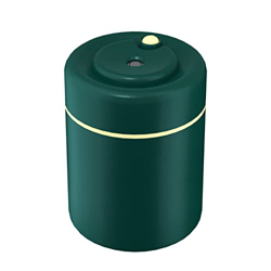 D C5V 2.5W 180ml Umidificatore d'aria Diffusore di aromi Creatore di nebbia Luce notturna Lampada da scrivania Doppie modalità di lavoro/Spegnimento a en oferta