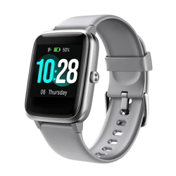 Smartwatch Donna, Orologio Fitness Tracker Impermeabile 5ATM Cardiofrequenzimetro Sonno salute delle donne Contapassi Cronometro Notifiche Messaggi Co en oferta