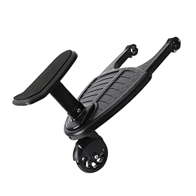 Attacco per Passeggino con Sedile e Piattaforma in Piedi, Tavola con Ruote per Passeggino/Tavola per aliante/Tavola da Corsa, Contiene Fino a 55 libbr