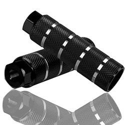 ALLILUYAA 2 Pezzi Pedale BMX in Lega di Alluminio,Pedane in Alluminio per Bici,Antiscivolo Pedane Cilindriche Picchetti Bike per Bambini e Adulti Peda características