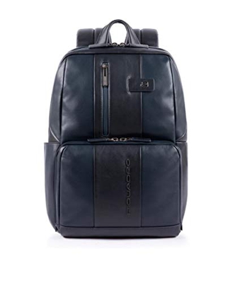 Zaino semplice in pelle blu