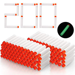 MOOKLIN ROAM 200 Nerf Darts Proiettile Freccette Foam Darts Dardi Universili di Schiuma 7.2 cm for Nerf N-Strike Elite Series en oferta
