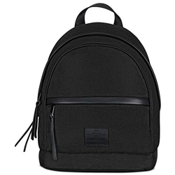 Zaino Donna Nero Piccolo - JOHNNNY URBAN "Elias" Borsa Zaini Realizzato con Bottiglie PET Riciclate - Mini Zainetto Elegante - Borsa Tracolla e Zaino  características